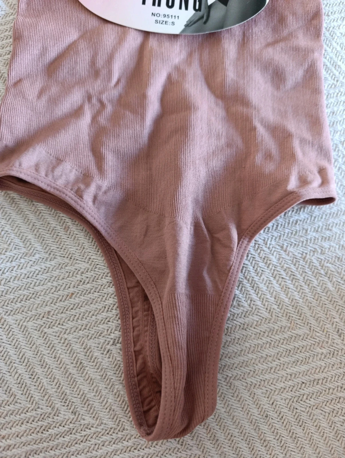 Strak middel hoge taille Dyana Intimates naakt xs – Nieuw met label – photo 2